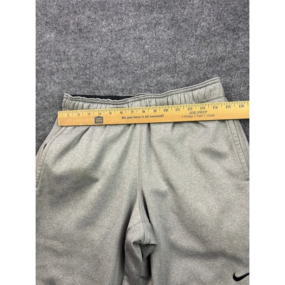 Nike Therma-FIT Sweatpants Mens Small Gray Fleece Lined Training Athletic Pants